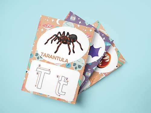 Halloween Alphabet Cards