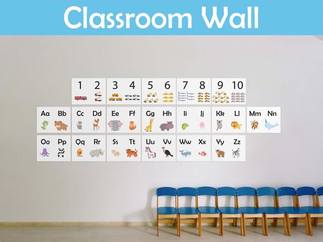 Wall Alphabet Letters