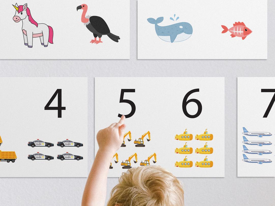 Wall Alphabet Numbers