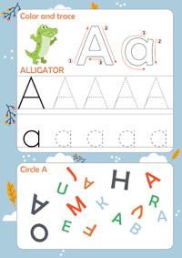 Letter A Worksheet